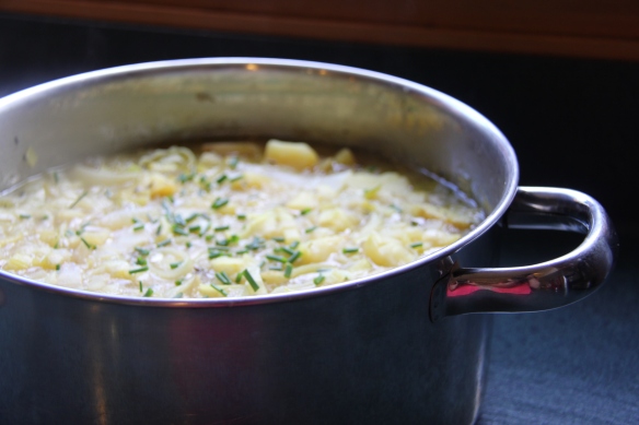 Leek & Potato Soup (Chelsea Winter)